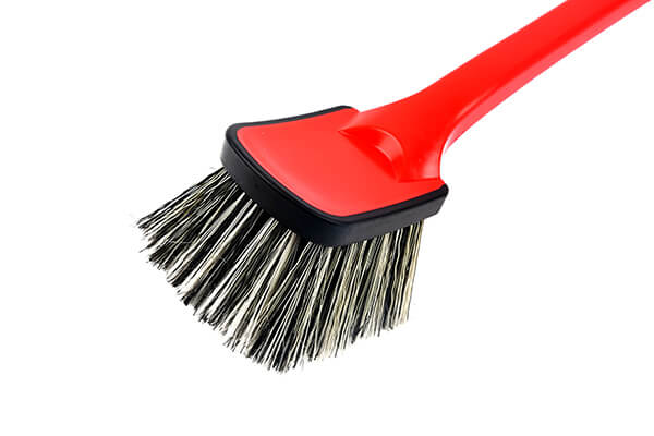 Wheel Well Brush with Soft Grip Handle