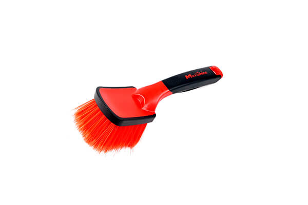 Maxshine Tire & Carpet Curved Brush, Stiff Bristle Wheel Cleaning Brush for  Car Detailing(Length: 190mm)