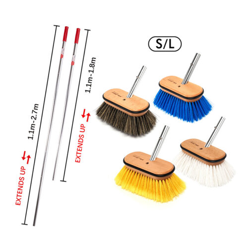 Telescoping Handle Scrub Brushes